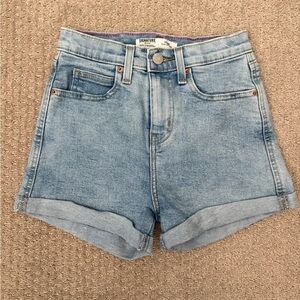 Signature WomDenim Shorts - Light Blue